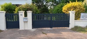 Ravalement de clôture et remplacement de portail