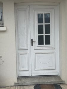 Fourniture et pose d’une porte d’entrée aluminium Zilten