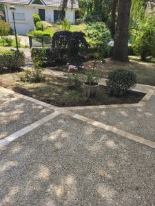 Terrasse en béton desactivé